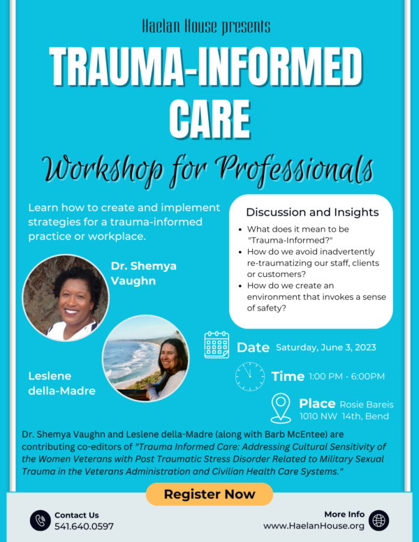 Trauma-Informed Care Workshop - Haelan House